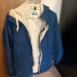 Woolrich vintage hooded jacket (x-small)